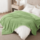 thumbnail image 1 of Cobija Tamaño King, Cobija de Tiras Extra Suave, Mantas Acogedoras y Esponjosas para Cama, Sofá, Ligera y Versátil para Oficina, Recámara, Picnic, Decoración Del Hogar, 90x108" Salvia, 1 of 7