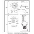 thumbnail image 4 of Westbrass D98RK-05 Intégré Bout Rond Bain Drain Kit - Nickel Poli, 4 of 4