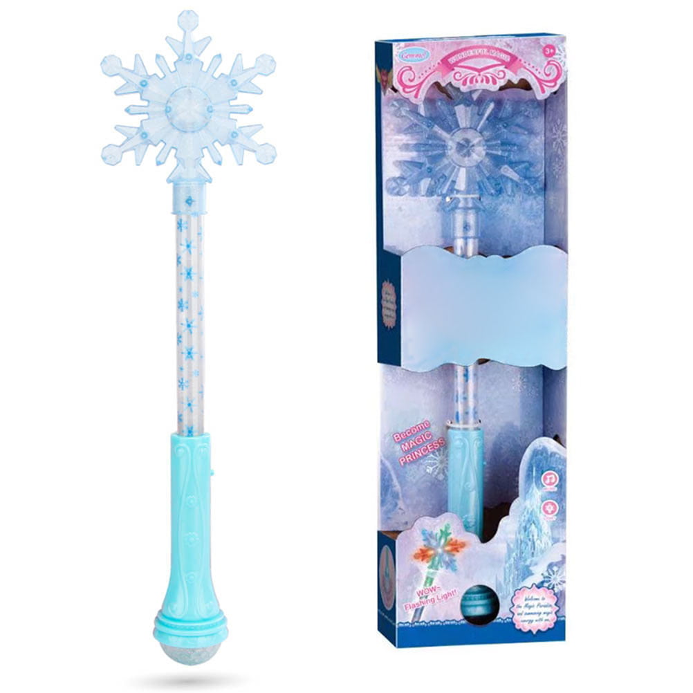 Musical Magic Wand Stick w/ Light Gifts Kids Cosplay Fairy Glow Stick Toys 