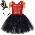 thumbnail image 1 of Disfraz de maestro de ceremonias de circo brillante para niños, vestidos de fiesta de carnaval, soldado Cascanueces, vestido tutú para Cosplay, ropa elegante para niñas, 1 of 5
