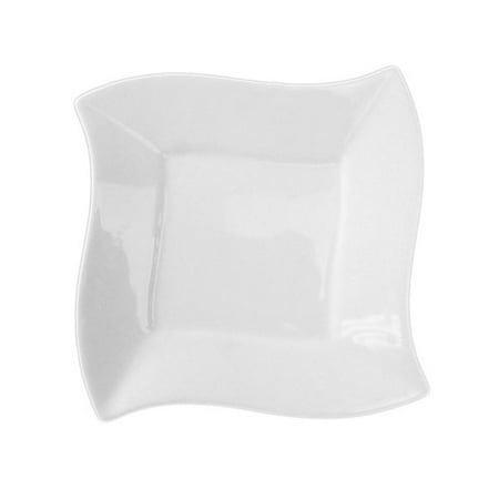 

Sea Star Square Plate 8 1/2 Porcelain White 8 packs