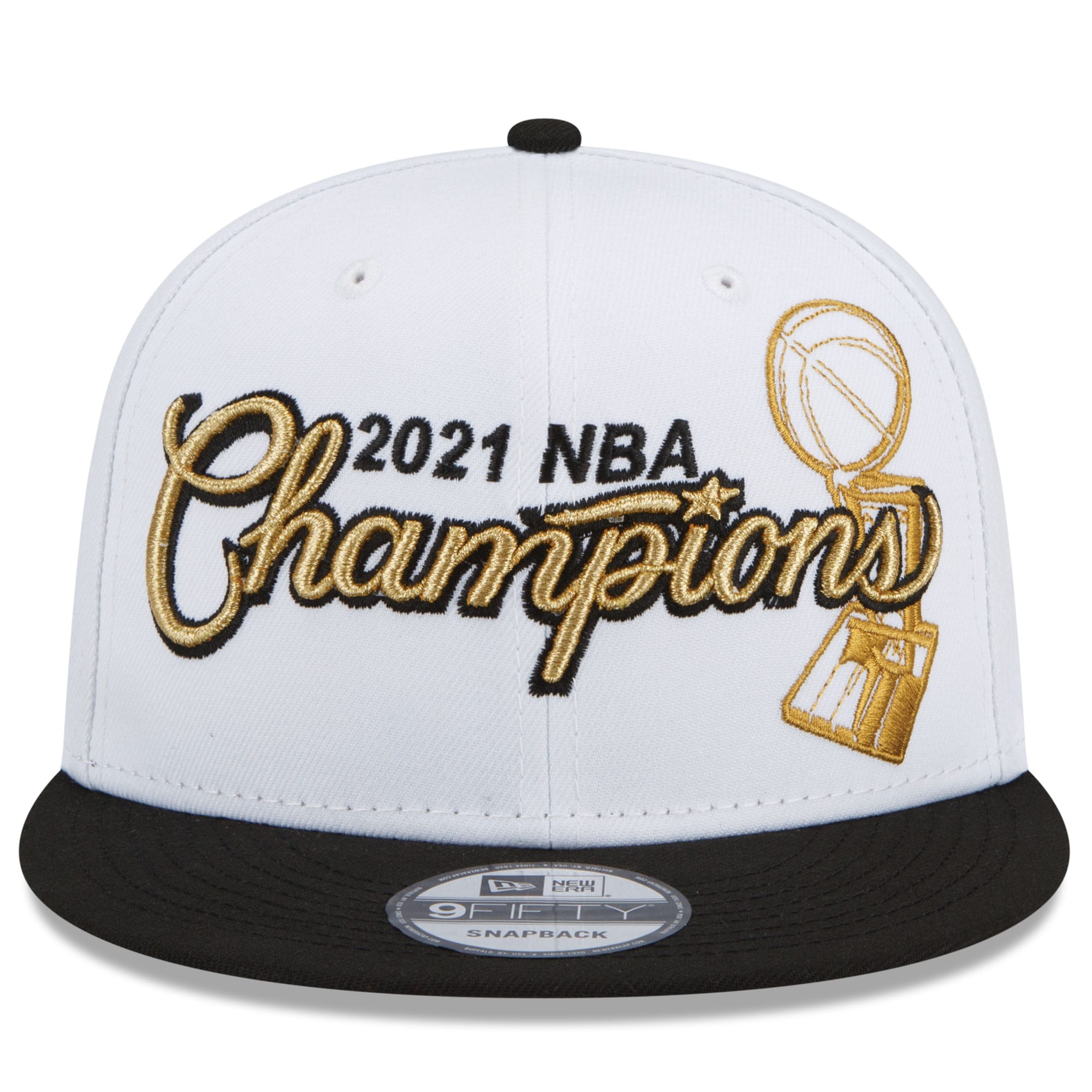 Buy Men's New Era White/Black Milwaukee 