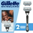 thumbnail image 4 of Gillette SkinGuard Men's Razor Handle and 2 Blade Refills, 4 of 12