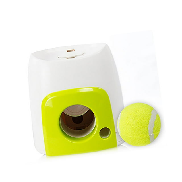 Greeniant Lanzadores de bolas para perros Lanzador de bolas Automático Interactivo Conveniente Accesorio inteligente para mascotas Fomento del ahorro de Suministros para perros Greeniant PT001863-00