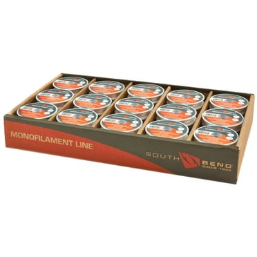 South Bend Loaded Pony Spool Mono 60pc Pdq - Size 4lb-12lb