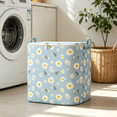 thumbnail image 3 of Heavy Duty Clothes Storage Bins with Lids, Large Capacity Double Zipper Cute Organizers Storage Containers with Reinforced Handle for Clothing, Blanket, Comforters, Bed Sheets, 3 of 10