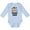 AE-Light Blue, variant on Inktastic Monkey I Love Hanging out with My Daddy Boys or Girls Long Sleeve Baby Bodysuit