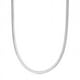 thumbnail image 3 of Collar con diseño de nicho de estilo frío con cadena de cuchillo de lujo de alta calidad con diseño de serpiente plana de plata S925, 3 of 5