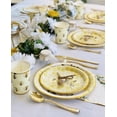 thumbnail image 3 of The White Toolbox Yellow Bumble Bee Party Supply Set with Paper Plates, Napkins, Cups, 16 Pack, 3 of 8