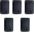 thumbnail image 3 of Support Mural pour Perceuse, Organisateur d'Outils pour Outils Électriques Sans Fil 20V 18V 12V avec Vis, Rangement pour Garage et Atelier, Plastique Rigide Abs, Construction Durable, 1* Support, 3 of 6