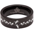 thumbnail image 5 of Dragonfly Tungsten Carbide Ring, 5 of 9