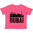 thumbnail image 3 of Inktastic Dubai City Skyline with Grunge Boys or Girls Toddler T-Shirt, 3 of 5
