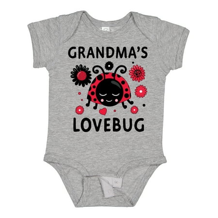

Inktastic Valentine s Day Grandma s Lovebug Gift Baby Girl Bodysuit