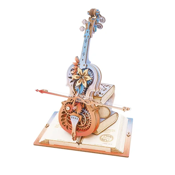 ROKR 3D Wooden Puzzle Symphony Of Gorgeous Dreams Mechanical Music Box
