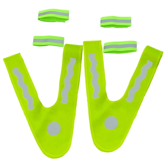 ROZYARD Kids Reflective Vest High Visibility Waistcoat for Kids Outdoor Activity