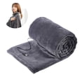thumbnail image 4 of Heated Shawl Blanket Battery Operated USB Blanket For Women Heating Scarf Flannel Warm Cape Fast Heating Blanket With Full Body Warming Machine Washable 55, 4 of 9