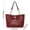 Red, variant on Sling Bags for Women, Faux Leather Deer Pattern Small Crossbody Bags, Large Capacity Crescent Shoulder Bag Fashion Tote Handbag Zipper Closure for Dating Shopping Work Travel Party