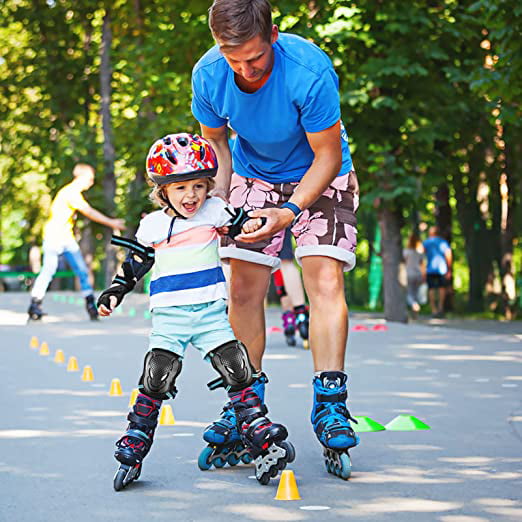 Kits de protection de patinage de gros engins Kids Inline & Roller