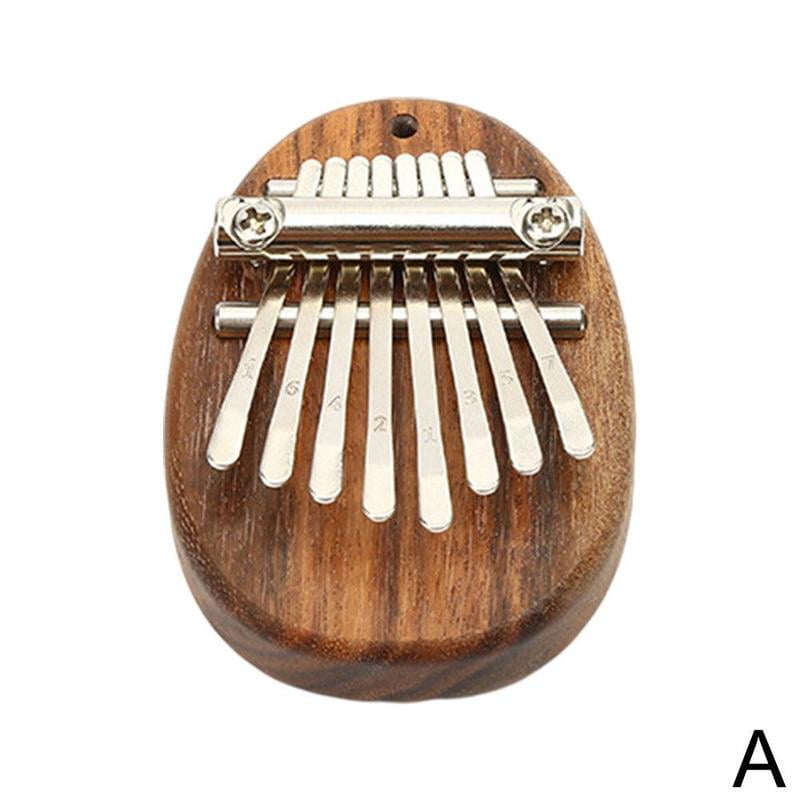 5 Types Cute Mini Thumb Piano Kalimba Portable 8 Key Musical Toy