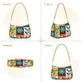 thumbnail image 7 of FORMRS Womens Shoulder Bag with Chain Strap Clutch Purse Cute Tote Handbag, Floral Patterns, 7 of 7