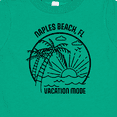 thumbnail image 4 of Inktastic Summer Vacation Mode Naples Beach Florida Boys or Girls Baby T-Shirt, 4 of 5