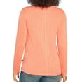 thumbnail image 2 of GAP Women's Soft Slub Scoop Neck Long Sleeve T-Shirt (Rose, XXL), 2 of 2