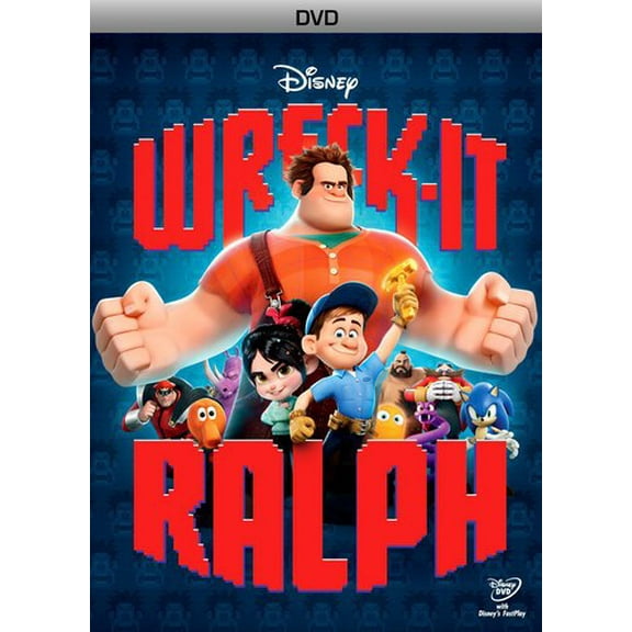 Wreck-It Ralph (DVD), Disney, Kids & Family