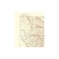 thumbnail image 3 of Topographical Map - Santa Fe New Mexico Sheet - USGS 1948 - 23 x 27.61 - Vintage Wall Art, 3 of 5