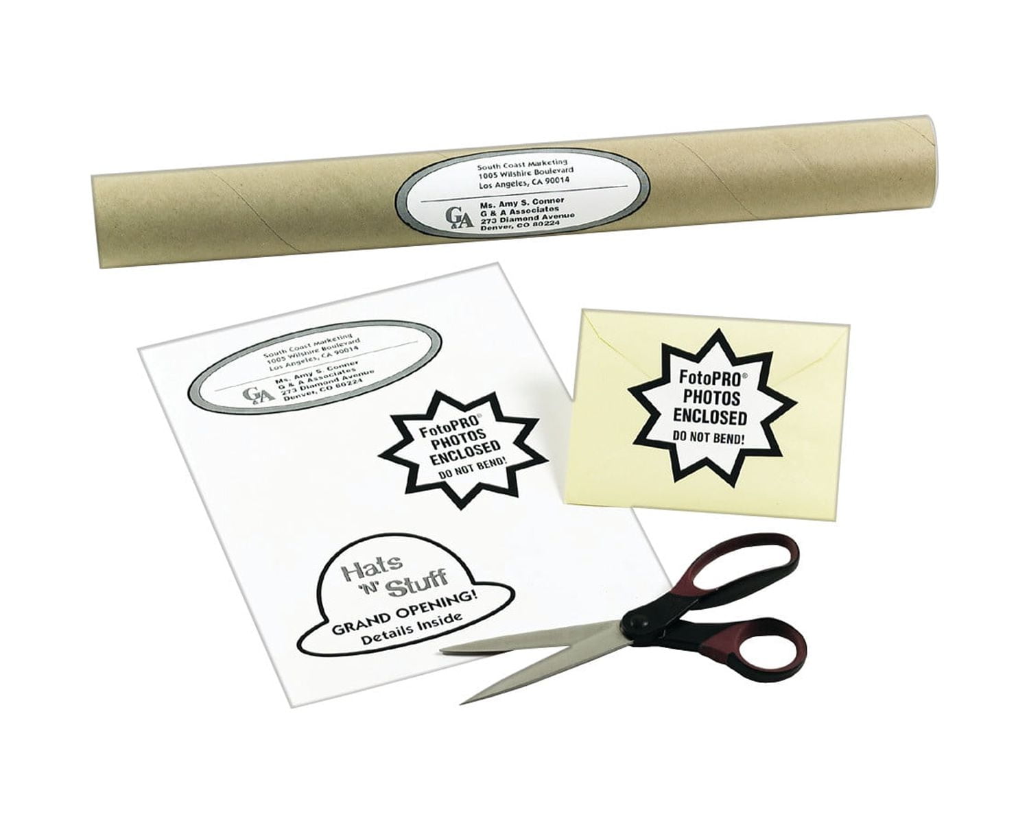 Avery  Shipping Labels, 8.5" x 11", White, 250 Labels (95920)