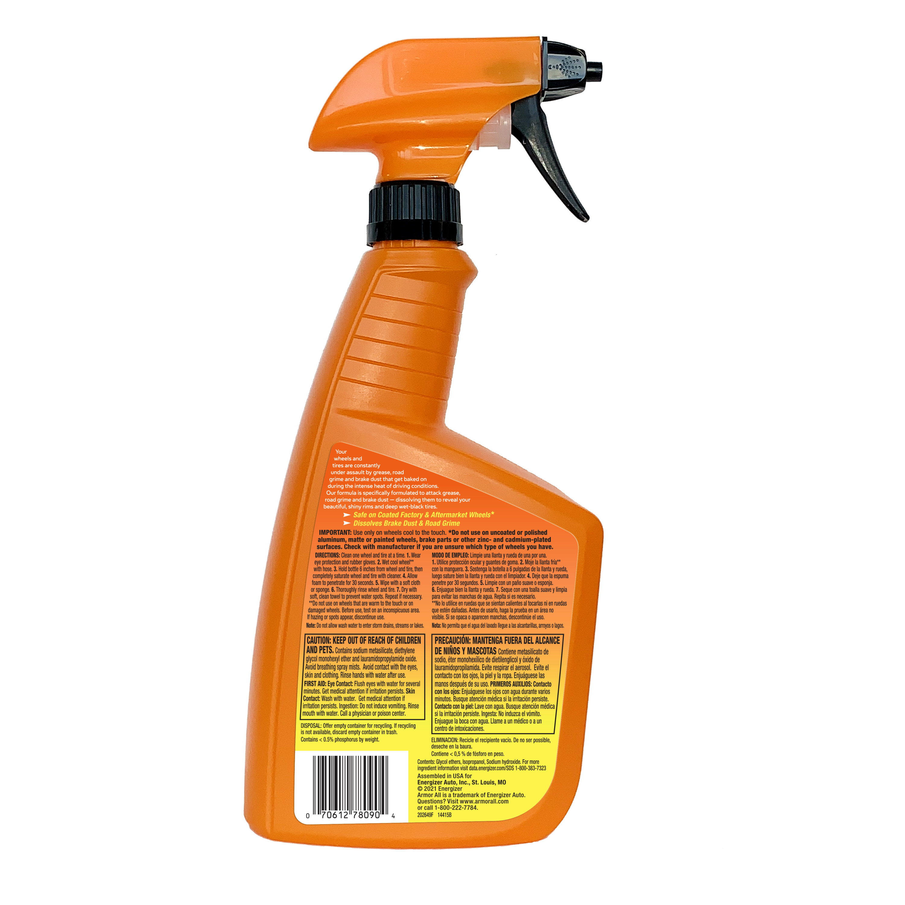 Armor All Extreme Wheel and Tire Cleaner - 24 FL OZ - image 4 of 4