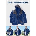 thumbnail image 2 of KingSize Men's Big & Tall 3-In-1 Trident Jacket, 2 of 5