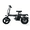 Z6, variant on PIKA 750W Foldable Electric Bike for Adults, 48V 10Ah Removable Battery, 14" Ebike, Electric Mini Bike,The range is 25 miles UL 2849