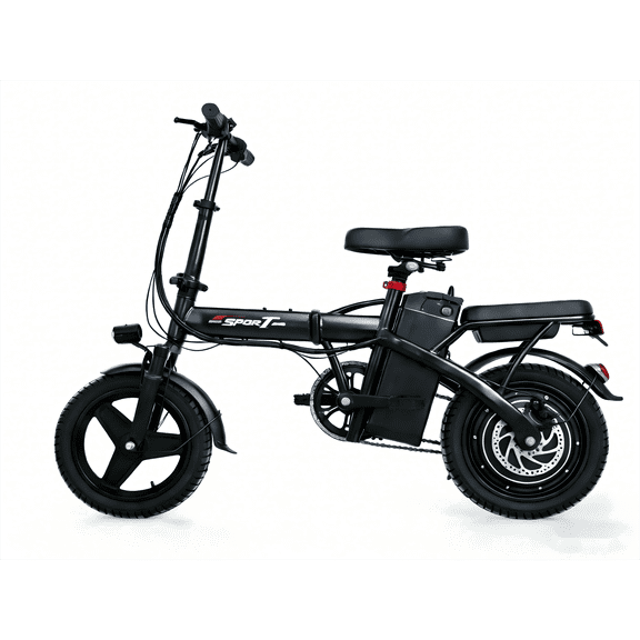 PIKA 750W Foldable Electric Bike for Adults, 48V 10Ah Removable Battery, 14" Ebike, Electric Mini Bike,The range is 25 miles UL 2849