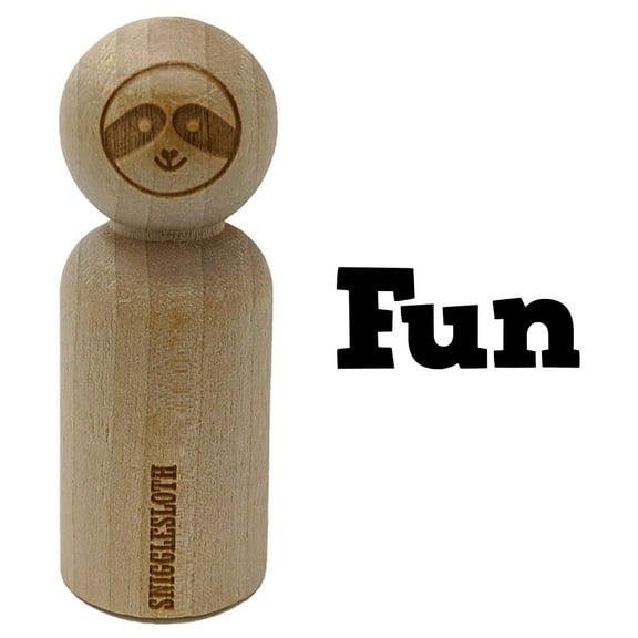 Fun Text Rubber Stamp for Scrapbooking Crafting Stamping - Small 3/4 Inch