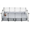 thumbnail image 6 of Guinea Pig Cage Tarp Bottom Guinea Pig Cage Liner Base for Hedgehogs Hamster white, 6 of 8