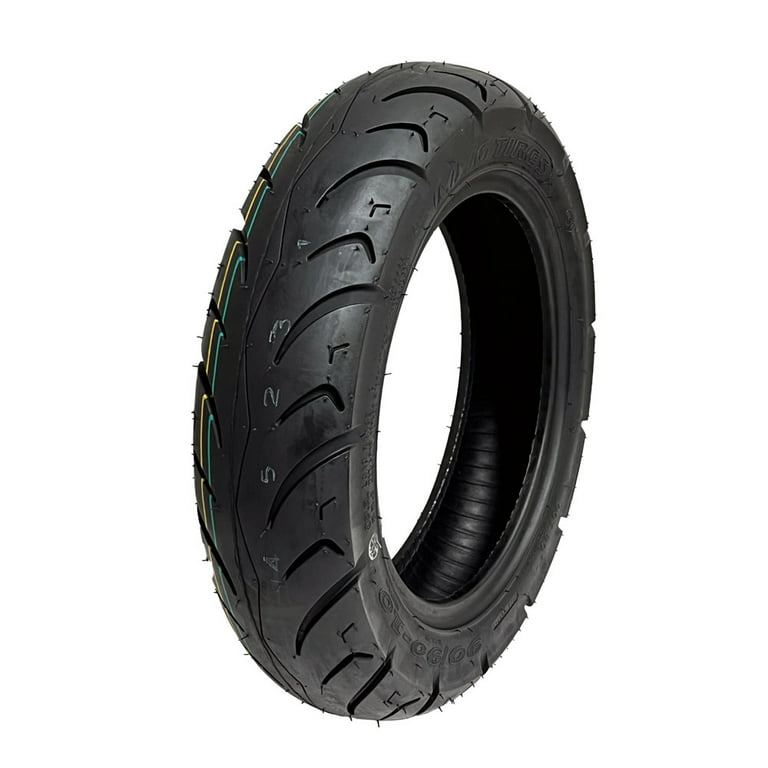 Scooter Tire 90/90-10 - Tubeless Type for Front or Rear, fits 10 inches Walmart.com