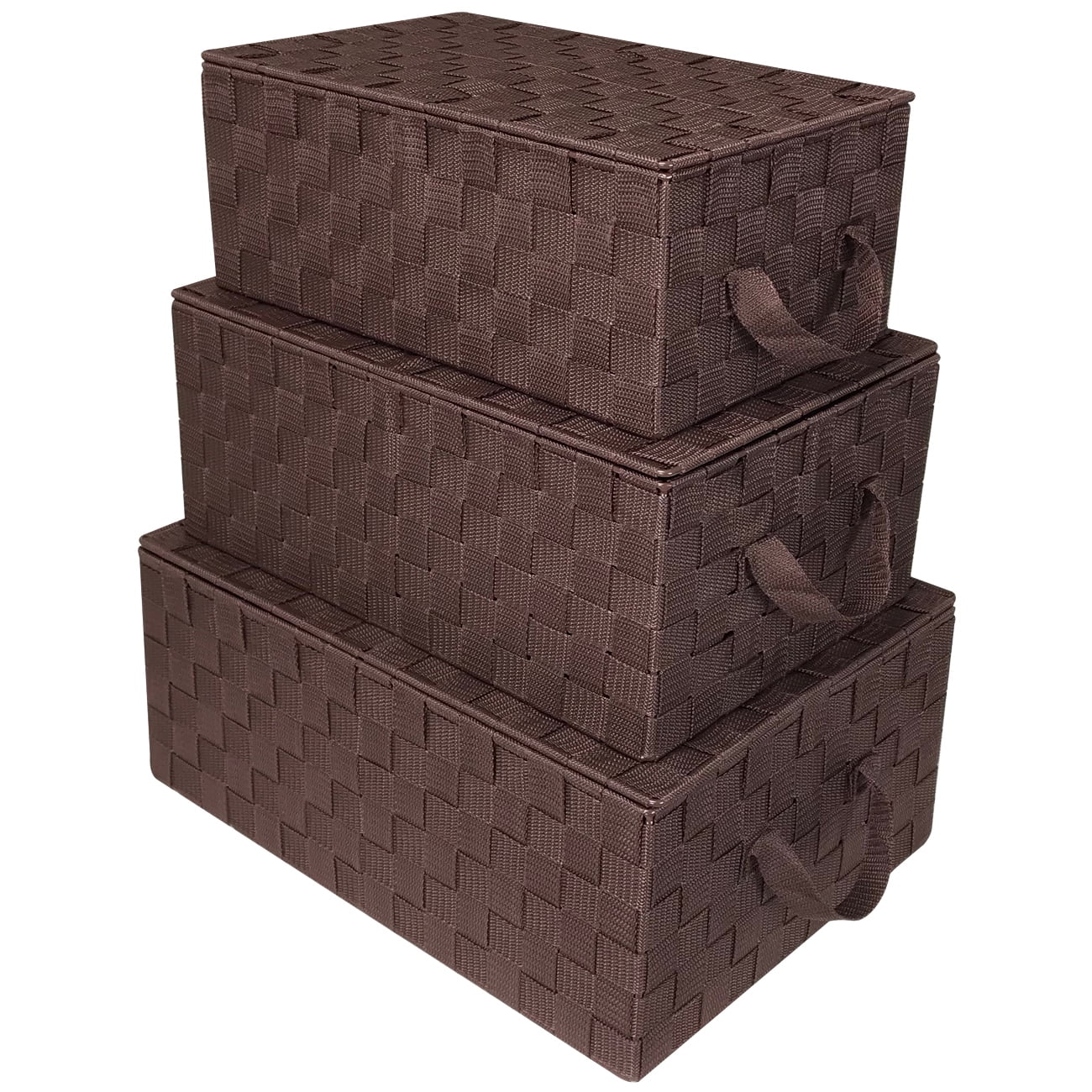 Woven Storage Basket - Brown