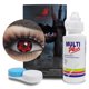 thumbnail image 1 of Pupilentes - Lentes de Contacto de Color Fantasía para Maquillaje y Disfraces de Halloween | Pupilentes de Colores para Cosplay Anime | Disfraz Halloween Mujer y Hombre - Sharingan Sasuke, 1 of 1