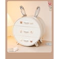 thumbnail image 5 of ESASSALY Hair Accessories Organizer for Girls Bunny 3 Drawers Hair Clip Storage Holder Jewelry Box, 5 of 5
