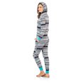 thumbnail image 4 of Ashford & Brooks Women's Sweater Fleece Zip Up Hooded Jumpsuit One Piece Pajama, 4 of 5