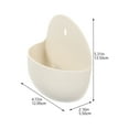 thumbnail image 2 of WEUVEB 4Ud Macetas De Pared Para Con Agujeros Ideales Para Plantas Y Almacenamiento, 2 of 8