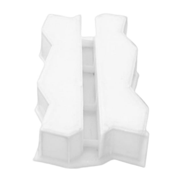 Moule de Bordure Réutilisable Fournitures de Fabrication de Bordure Moule de Pavage Brique de Ciment Moule de Clôture pour Allée Rue Allée Jardin