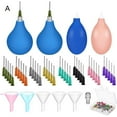 thumbnail image 2 of Hariumiu Fine Tip Pottery Needle 59/62/102pcs Pottery Tools with Slip Trailer Bottle Assorted Fine Tip Needle Replacement Filling Funnel Connector Precision, 2 of 8