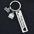thumbnail image 5 of 2pcs New Home New Adventures Keychain Housewarming Gift for New Homeowner House Keyring Moving in Key Chain, 5 of 8