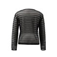 thumbnail image 3 of Ropa Playa Ocean Pacific para Mujer Blusa Corta Tejida Manga Larga Cuello Redondo Negro Talla G, 3 of 4