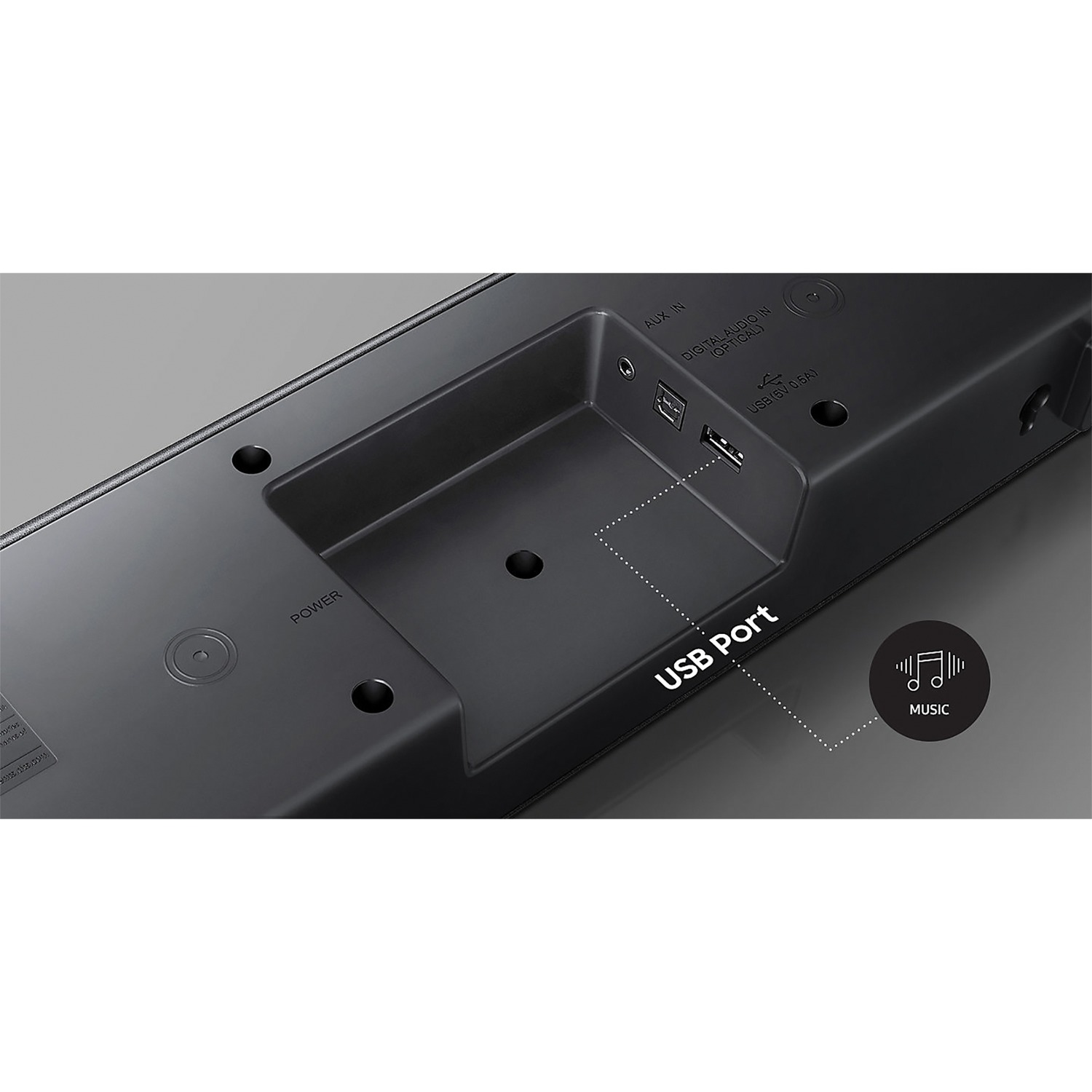 Samsung HW-N300/ZP 2.0-Channel TV Mate Bluetooth Sound Bar (HW-N300/ZP) - image 4 of 4