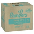 Pampers Baby Dry Diapers Size 3 210 Count (Select for More Options