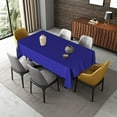 thumbnail image 2 of Rectangle 100% Cotton Tablecloth - Pack of 10 - Royal Blue Solid (54 x 70 Inch) Table Covers for Dinnings, Weddings, Banquet & Parties - 400TC Table Runners & Linen, Wrinkle Free and Ultra Soft., 2 of 5