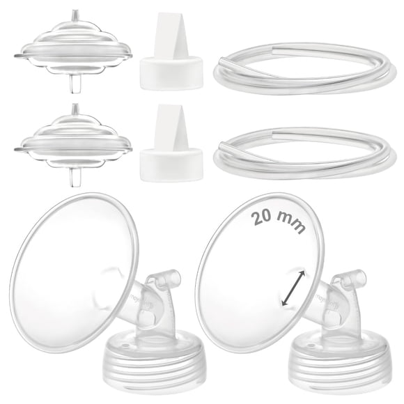 Piezas de Extractor de Leche Maymom para Spectra S1 S2 9 Plus 20 mm