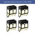 thumbnail image 2 of Toystoory 1 pieza de luz de pared Solar Retro, luz de cerca Solar, luz de pared impermeable para exteriores, para jardín, patio trasero, cerca de Patio Iluminación y accesorios No.1 Toystoory HA024161-01, 2 of 6